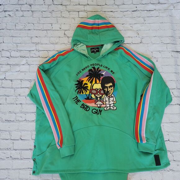 FROST ORIGINALS Bad Guy Hoodie Sweatshirt Jogger Pants Set 6XB “Scarface” - Picture 2 of 16